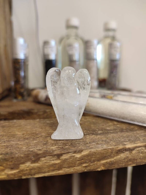 Ange cristal de roche