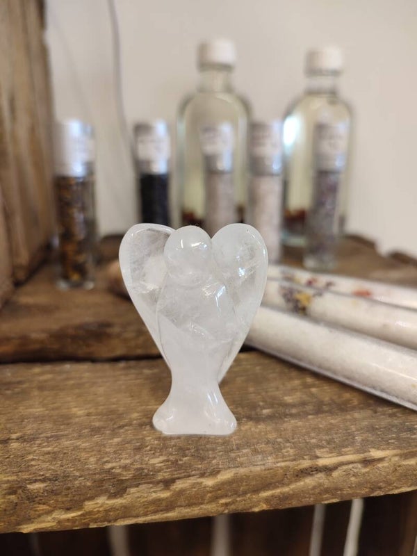 Ange cristal de roche