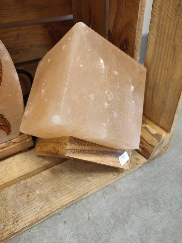 Lampe de sel cube