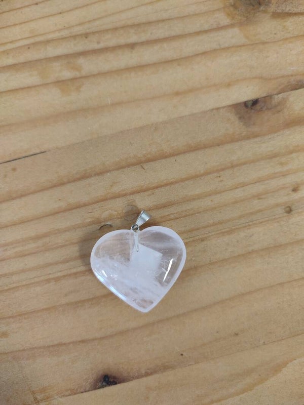 Pendentif Quartz rose
