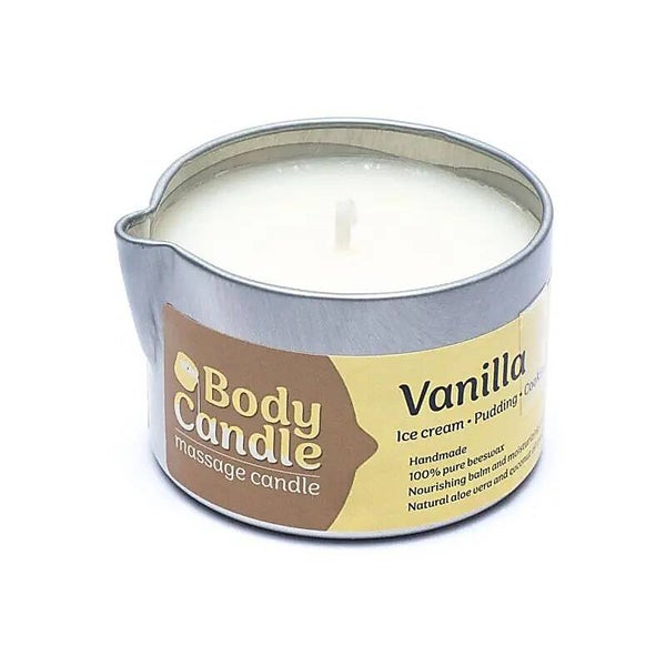 Bougie de massage à la vanille