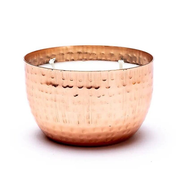 Bougie parfumée Pitta Aqua Oud à 2 mèches en pot