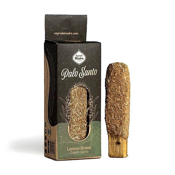 Sagrada Madre bâton de Palo Santo à la citronnelle
