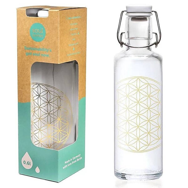 Bouteille fleur de vie