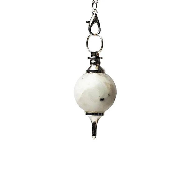 Pendule Pierre de Lune sphérique métal