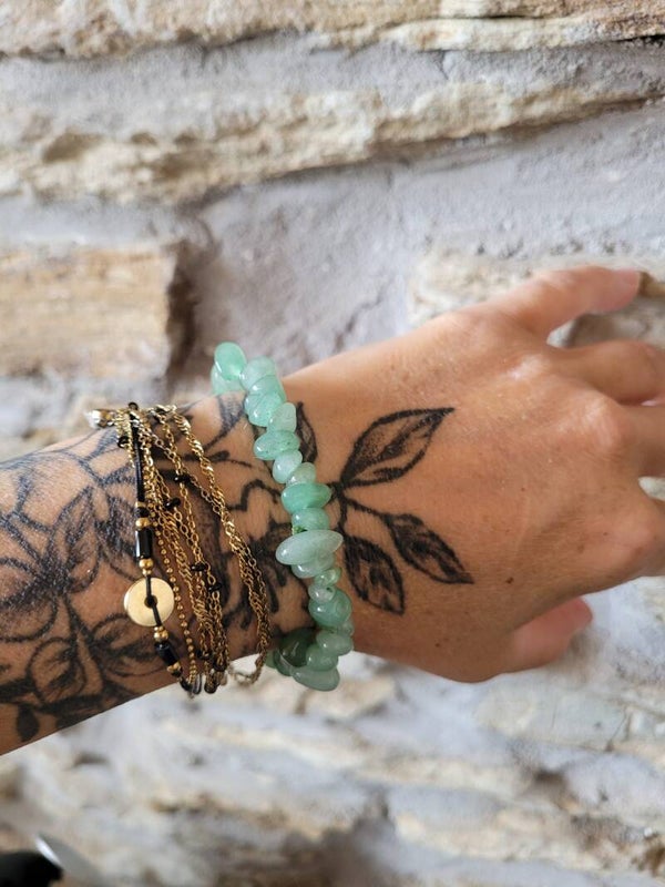 Aventurine verte "éclats"