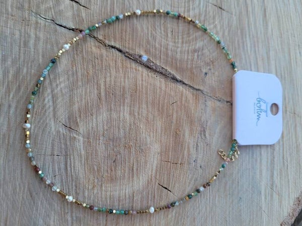 Collier Agate indienne