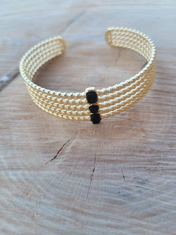 Bracelet Onix noir