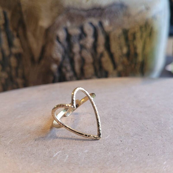 Bague coeur