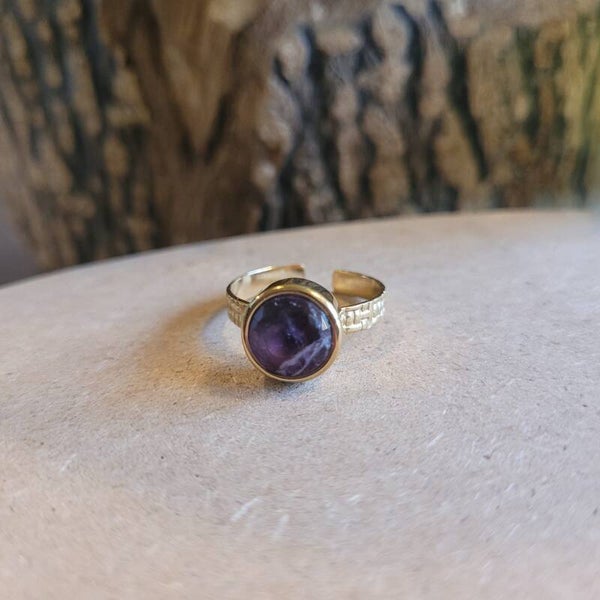 Bague en Amethysye