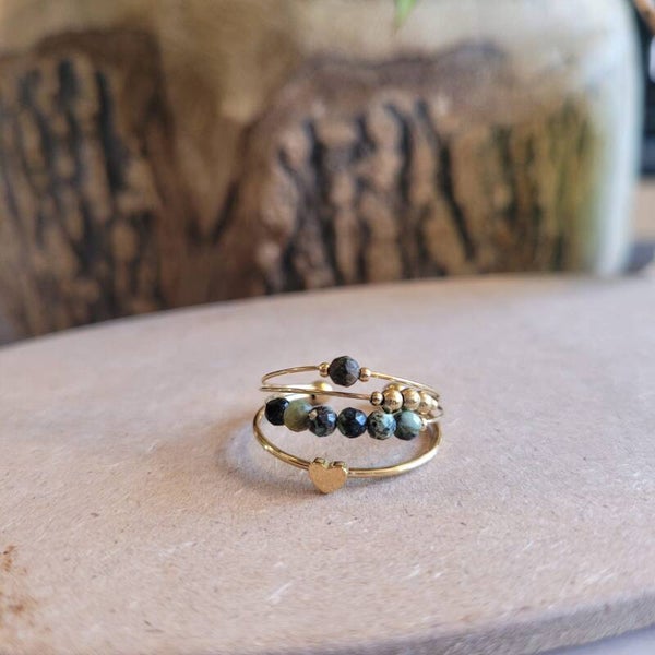 Bague Turquoise Africaine