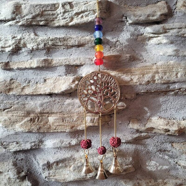 Suspension arbre de vie clochettes