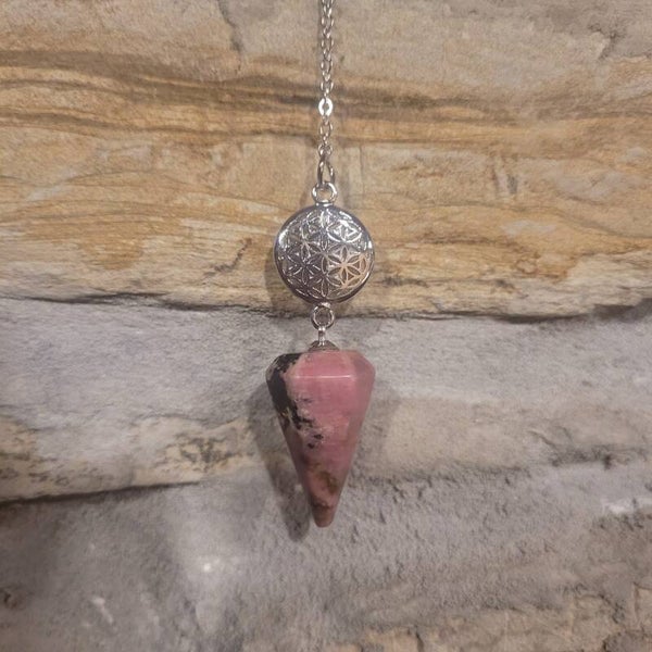 Pendule Rhodonite