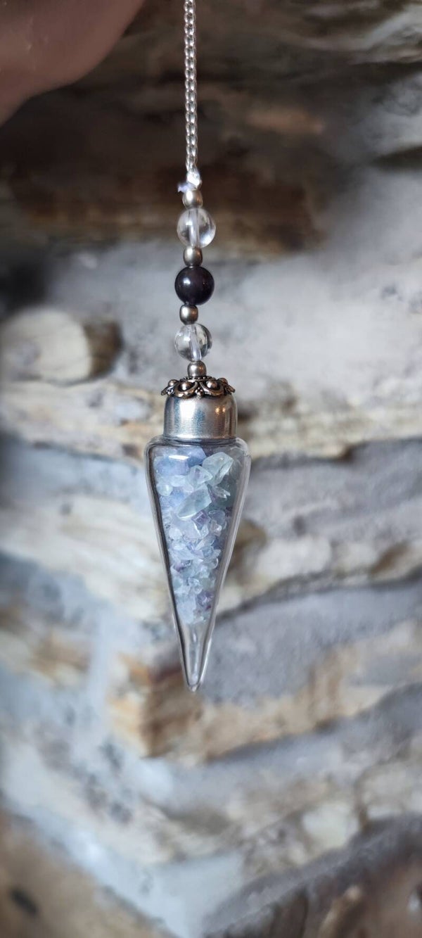 Pendule Fluorite