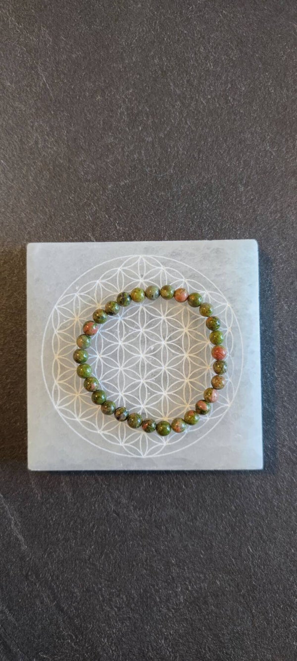 Plaque carrée de Sélénite