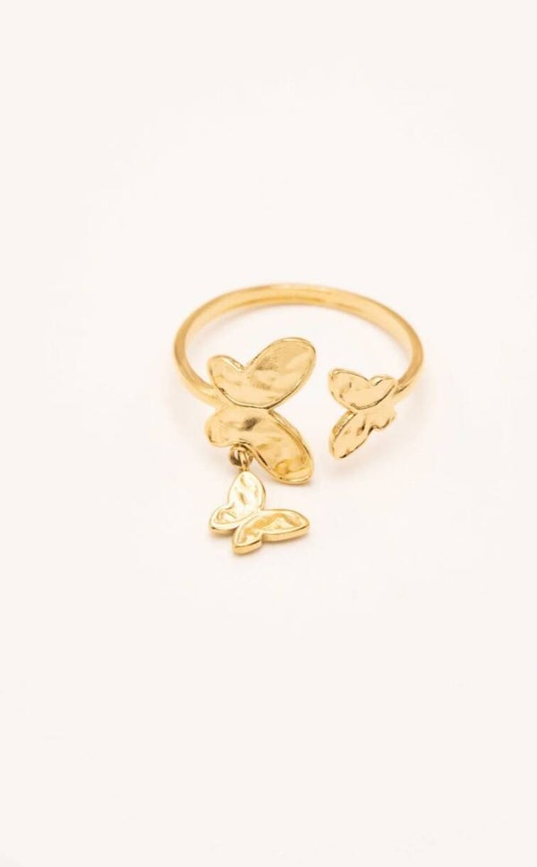 Bague papillon