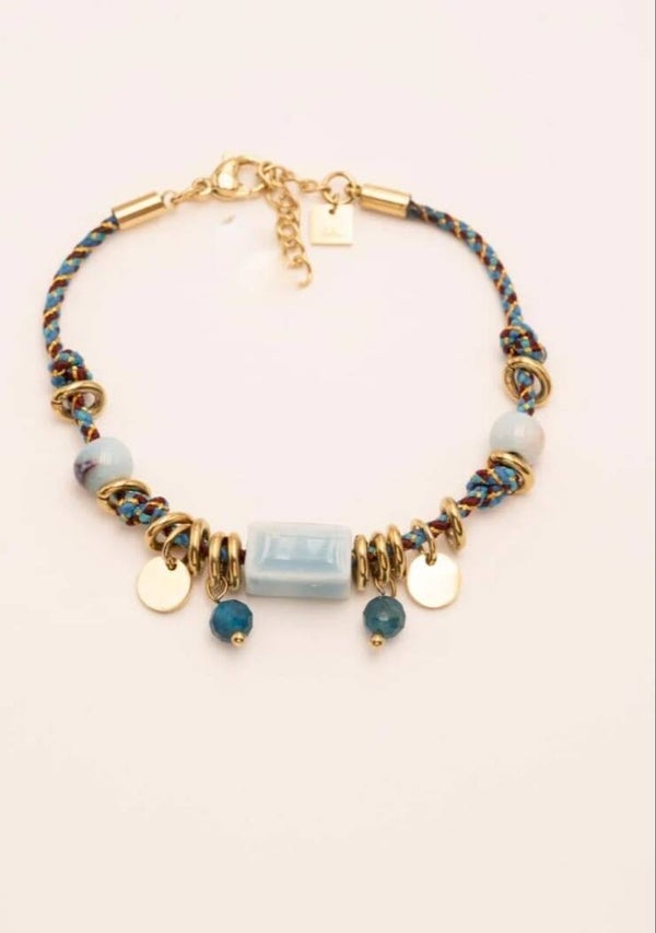 Bracelet Apatite bleue