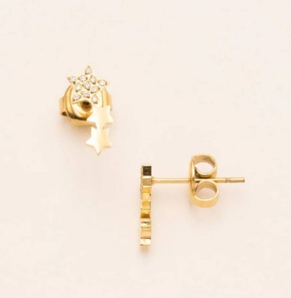 Boucles oreilles étoiles
