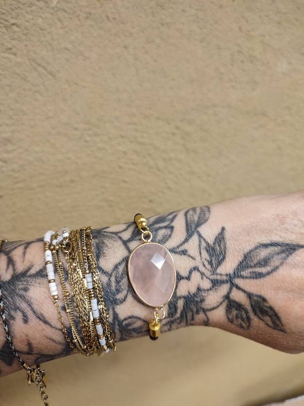 Réglable Quartz rose