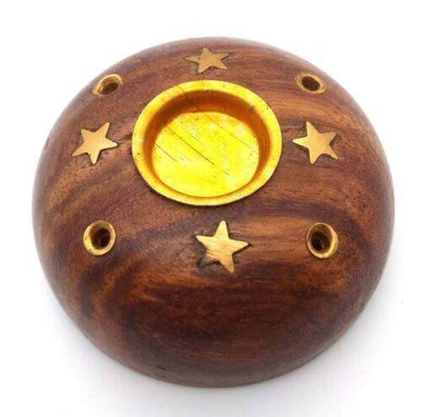 Porte encens rond