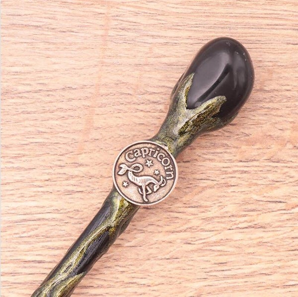 Baguette Capricorne Obsidienne noire