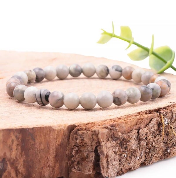 Jaspe feuille d'argent