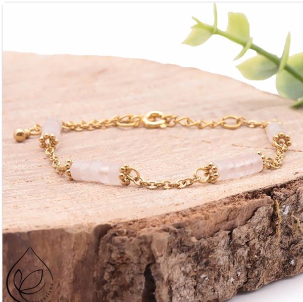 Quartz rose réglable