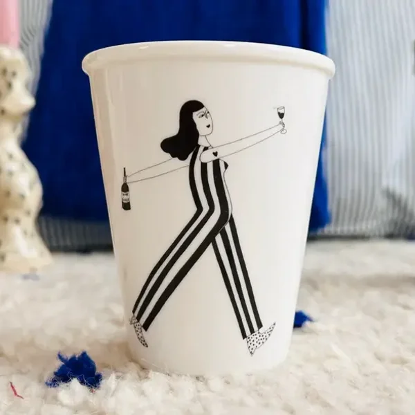 HELEN B Tasse wine o´clock