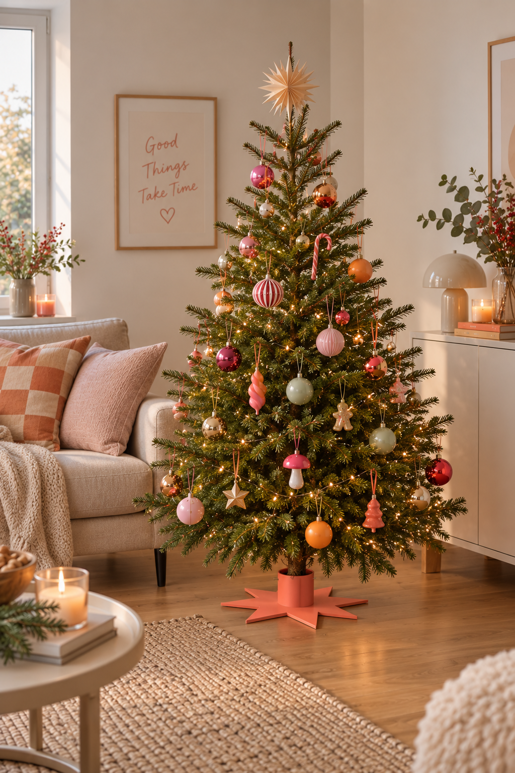 Christbaumständer Stern klein