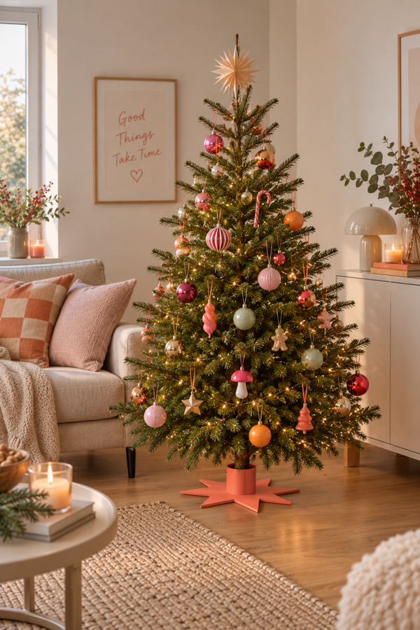 Christbaumständer Stern klein