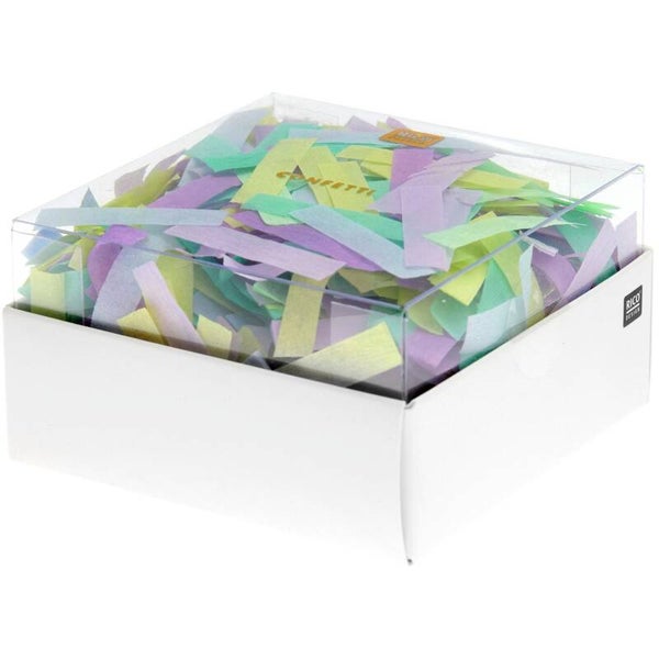 RICO DESIGN Krepp Konfetti Ozean Mix