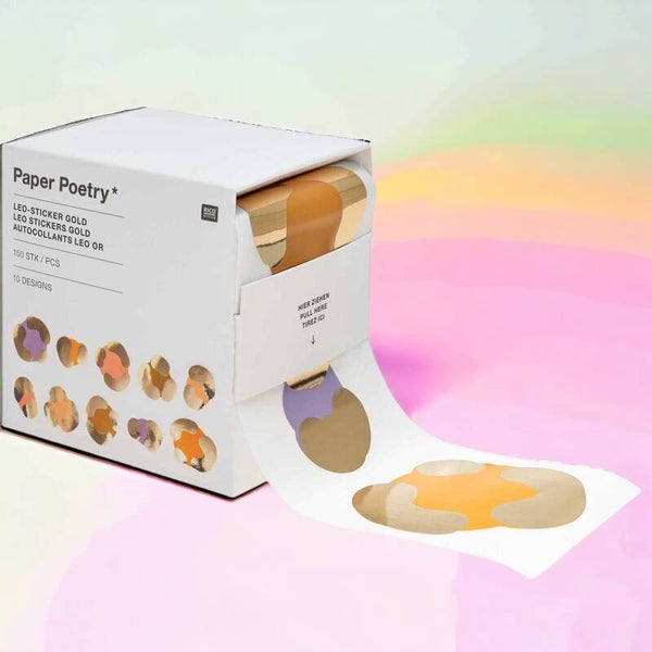 RICO DESIGN Sticker Acid Leo gold