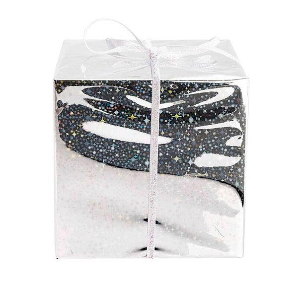 RICO DESIGN Geschenkfolien holographisch Stern