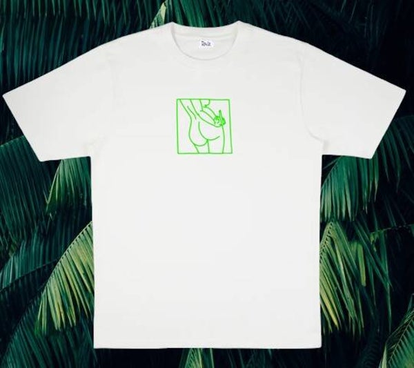 RAIZ Mittelfinger T-Shirt