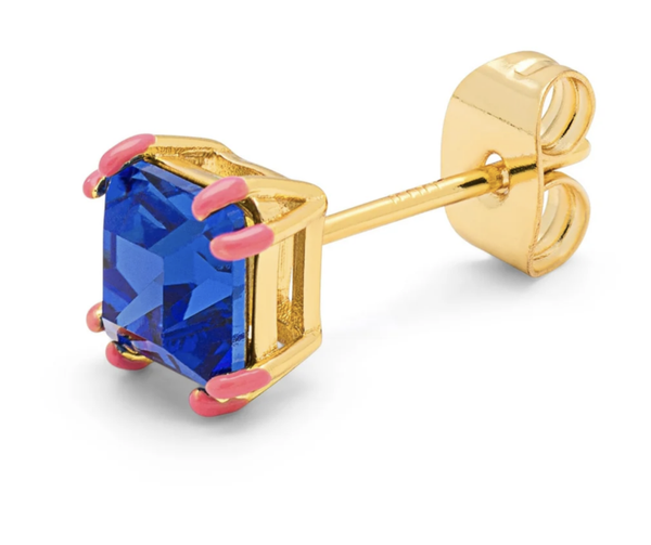 LULU COPENHAGEN Ohrstecker Gala Crystal Bling blue/pink