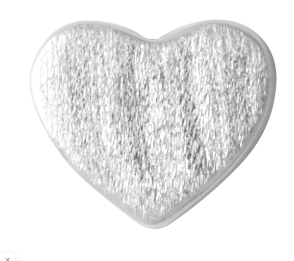 LULU COPENHAGEN Ohrstecker Love U silver brushed