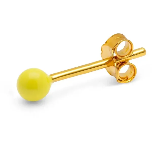 LULU COPENHAGEN Ohrstecker Color Ball Wild Lime