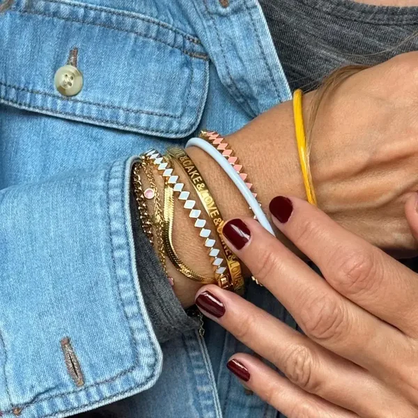 LULU Color Bangle Armreif Skyride Blue