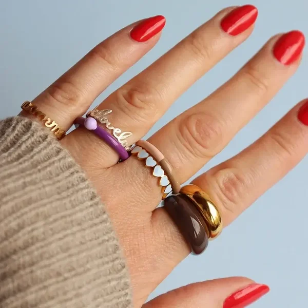 LULU COPENHAGEN Color Ring top Purple Harvest/ Purple
