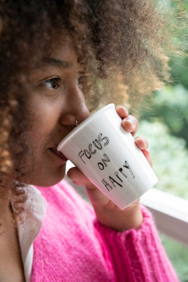 HELEN B Tasse Focus on happy