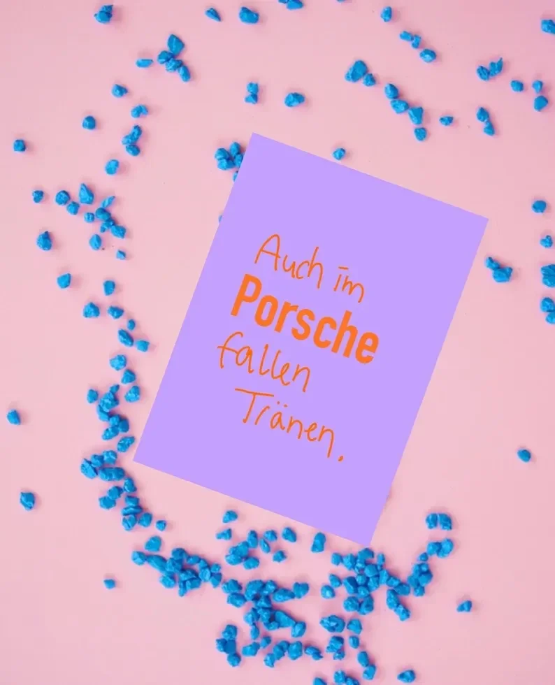 Ute Arnold Karte auch im Porsche fallen Tränen