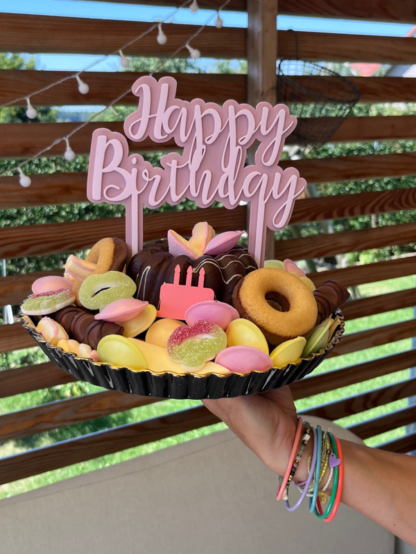 SMUK BI Cake Topper "happy birthday"
