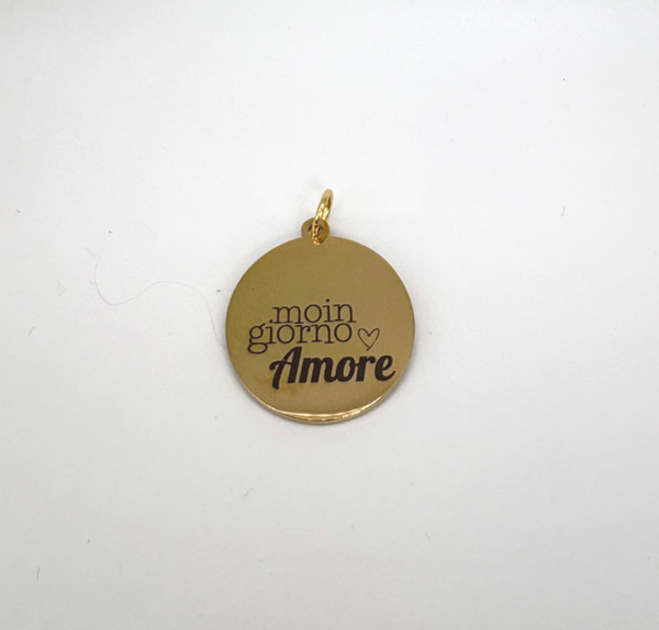 SMUK BI Medaillon "Moin giorno“