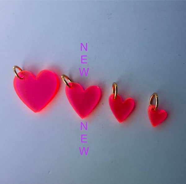 SMUK BI Anhänger „New Heart“ silberne Öse