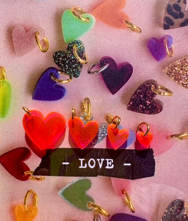 SMUK BI Anhänger „New Heart“ goldene Öse
