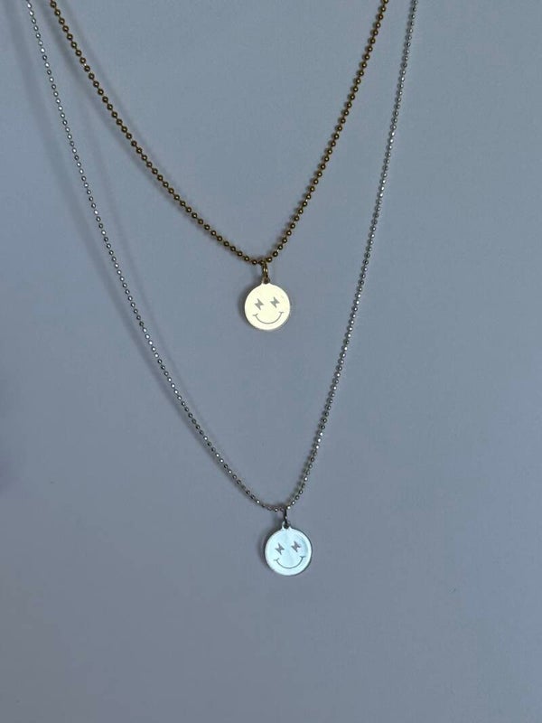 SMUK BI Kette „Smiley" #95