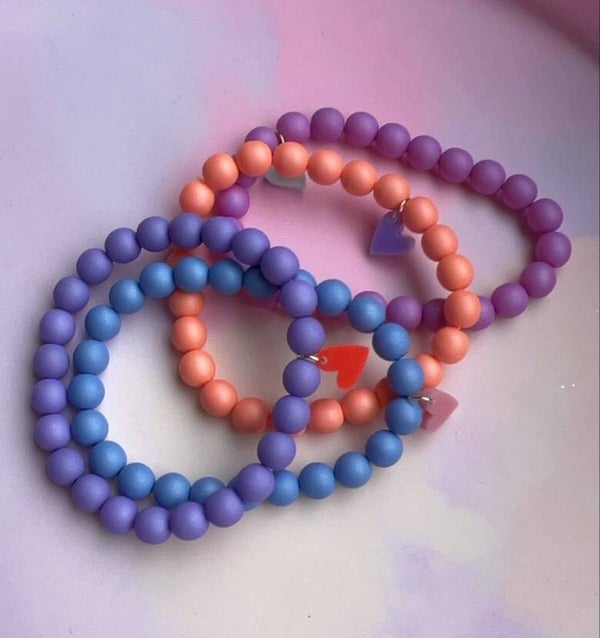 SMUK BI Armband big heart #51