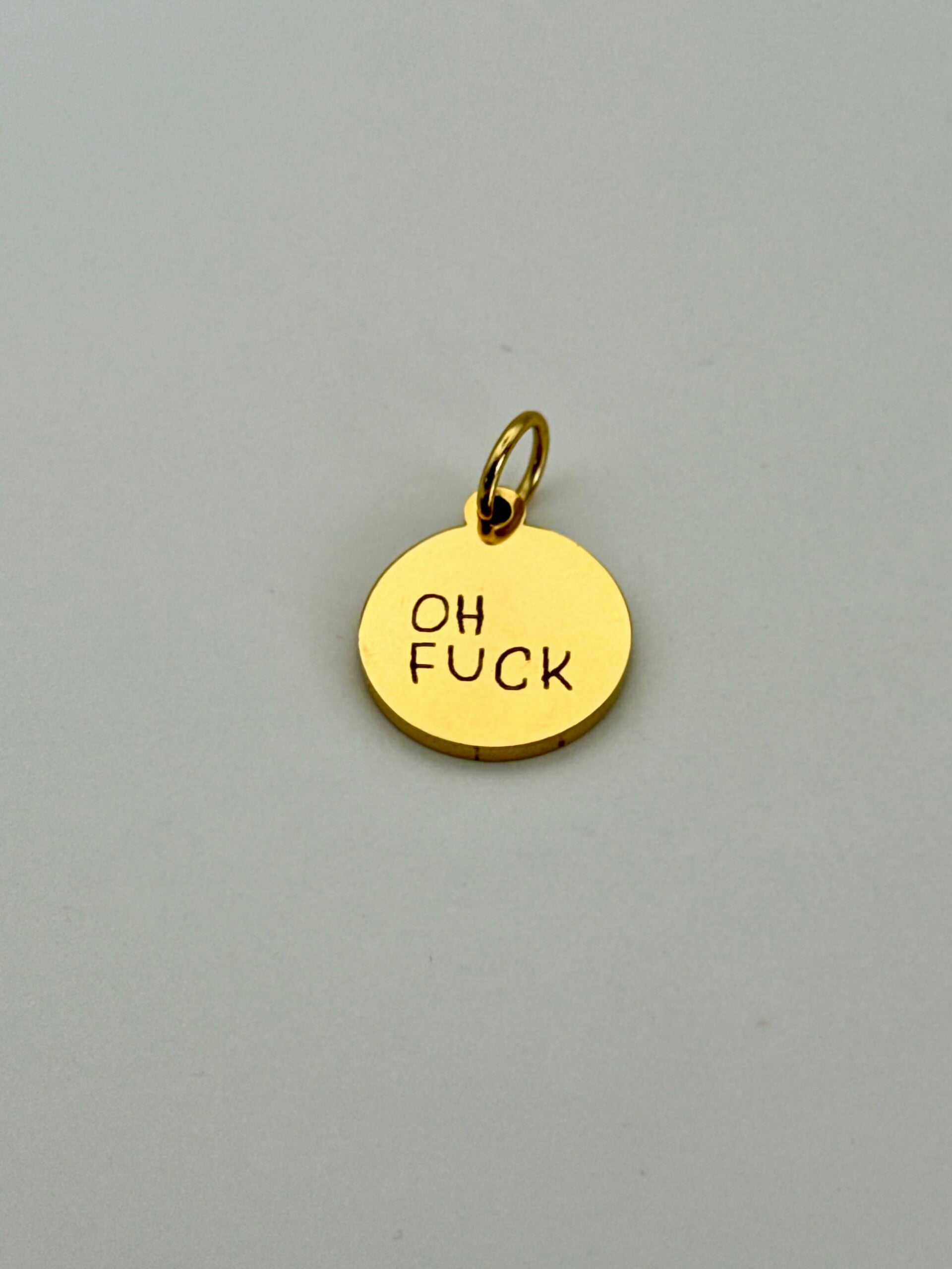 SMUK BI Medaillon "Oh Fuck"