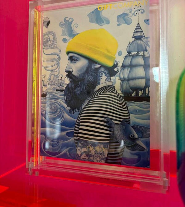 Gift Company Bilderrahmen Acryl transparent irisierend