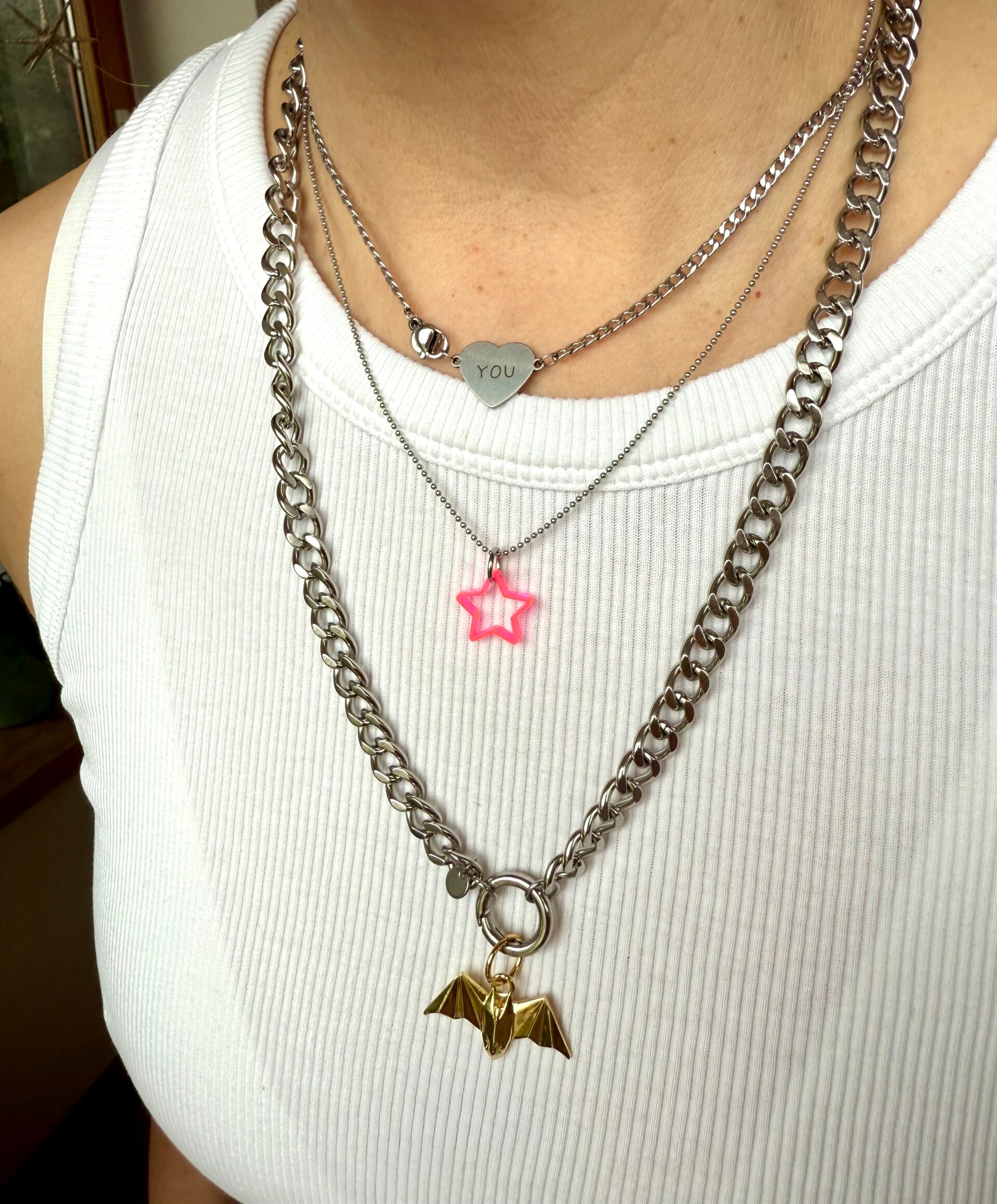 SMUK BI Charm "Origami Fledermaus"